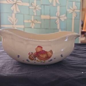Charming Chicken Design Bowl Newcor Henrietta